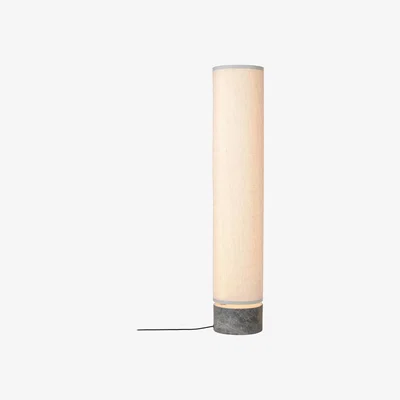 Nordic Nest Unbound floor lamp 120 cm Canvase-grey marble