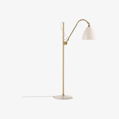 Nordic Nest Bestlite BL3M floor lamp matte white-brass