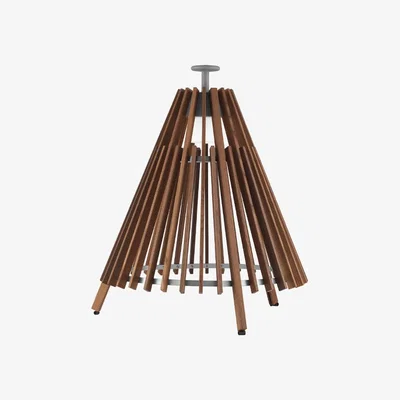 Nordic Nest Atelje Lyktan Tipi floor lamp Heat-treated ash 738 aluminium