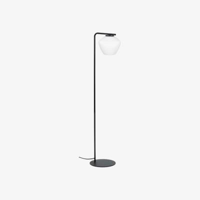 Nordic Nest Konsthantverk DK floor lamp Black/opal