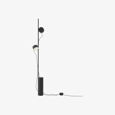 Nordic Nest Muuto Post floor lamp Black