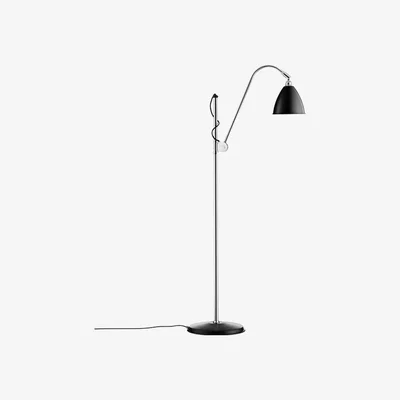 Nordic Nest Bestlite BL3S floor lamp black-chrome