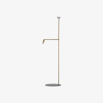 Nordic Nest Örsjö Belysning Galax floor lamp Brass raw