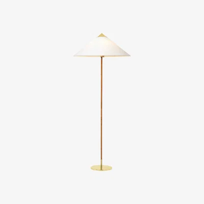 Nordic Nest Gubi 9602 floor lamp Brass-canvas