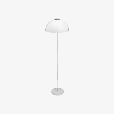 Nordic Nest Innolux Kupoli floor lamp Grey metal details white shade