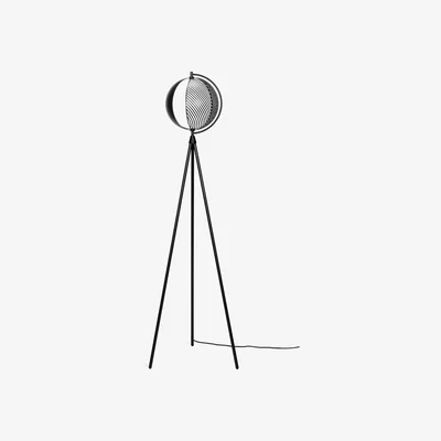 Nordic Nest Oblure Mondo floor lamp 153 cm Black