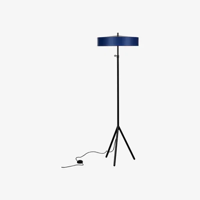 Nordic Nest Bsweden Cymbal floor lamp Blue matte