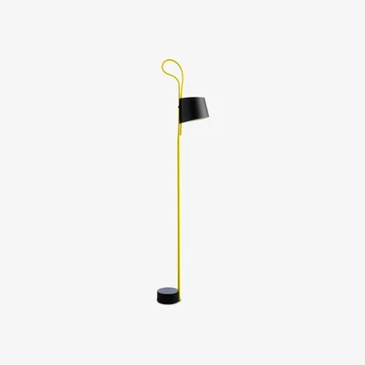 Nordic Nest HAY Rope Trick floor lamp Black-yellow