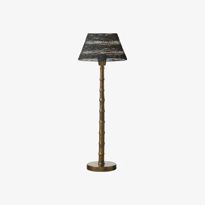 OKA Merdiven Lamp and Shade - Antique Bronze