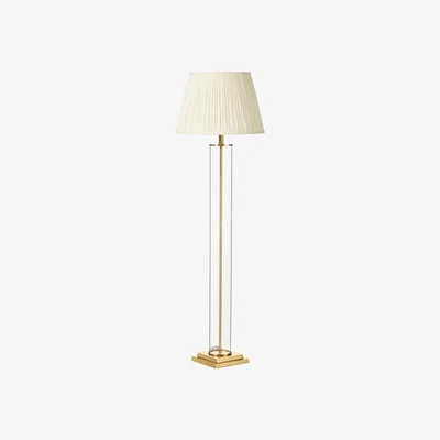 OKA Mezzano Floor Lamp - Clear/Brass