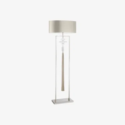 Olivia's Heathfield & Co Constance Nickel Floor Lamp