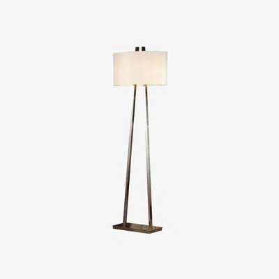 Olivia's RV Astley Baxter Floor Lamp Brushed Nickel