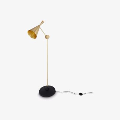 Olivia's Tom Dixon Beat Floor Lamp Brass / Brass