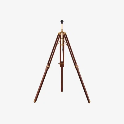 Olivia's Gallery Interiors Tripod Floor Lamp / Sheesham Wood