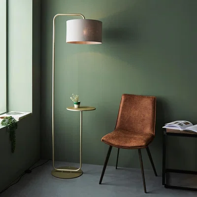 Olivia's Olivia's Cora Floor Lamp in Champagne