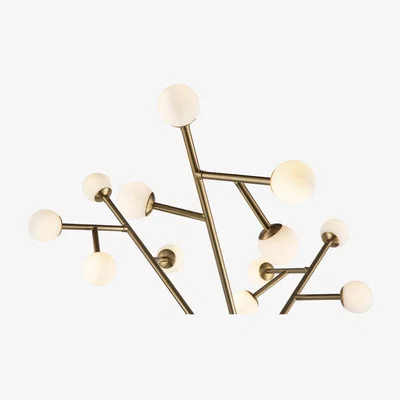 Olivia's Liang & Eimil Bosco Floor Lamp Antique Brass