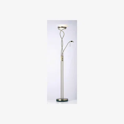 Olivia's Gallery Direct Monaco Floor Lamp Antique Brass