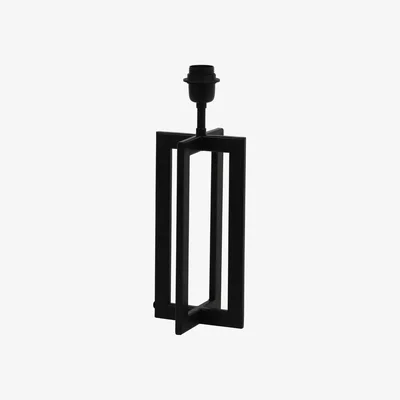 Olivia's Light & Living Mace Floor Lamp Base Matt Black / Large