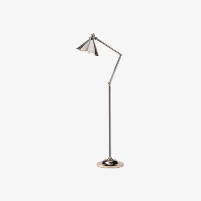 Olivia's Elstead Provence 1 Light Floor Lamp Polished Nickel