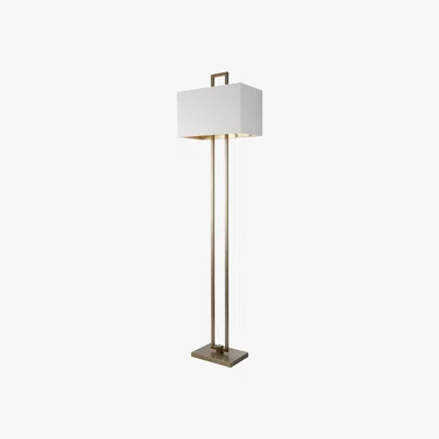 Olivia's RV Astley Danby Floor Lamp Antique Brass