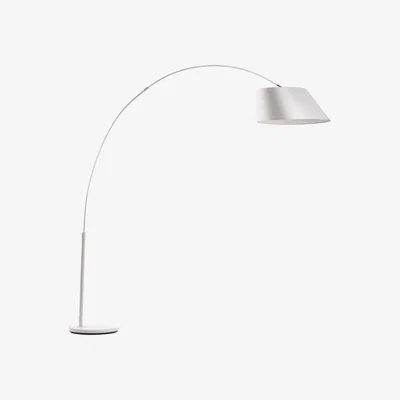 Olivia's Zuiver Arc Floor Lamp White | Outlet - EU Plug / White