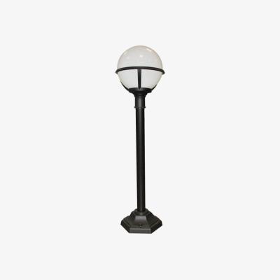Olivia's Elstead Glenbeigh 1 Light Floor Lamp Black / Large