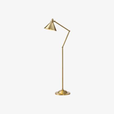 Olivia's Elstead Provence 1 Light Floor Lamp Aged Brass