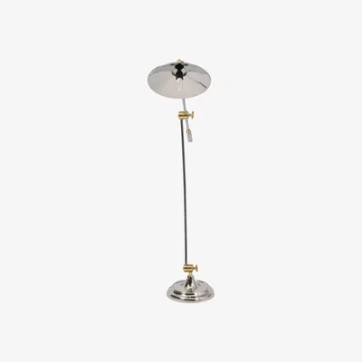 Olivia's Libra Haku Brass And Steel Adjustable Floor Lamp