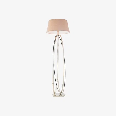 Olivia's RV Astley Akira Floor Lamp Nickel Finish