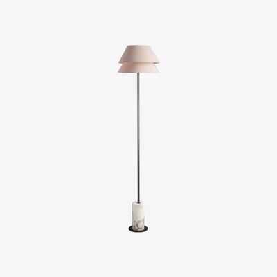 Olivia's Heathfield Kobi Floor Lamp Calacatta Gold
