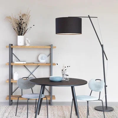 Olivia's Olivia's Nordic Living Collection - Thore Floor Lamp in Black | Outlet