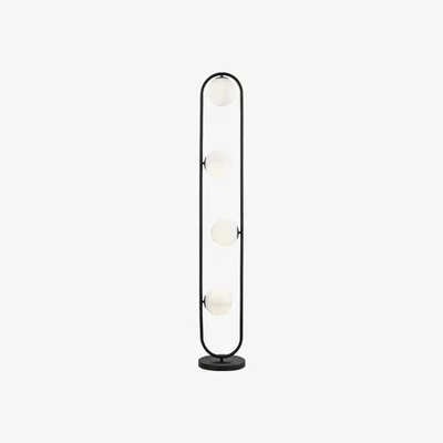 Olivia's Liang & Eimil Luca Matt Black Floor Lamp