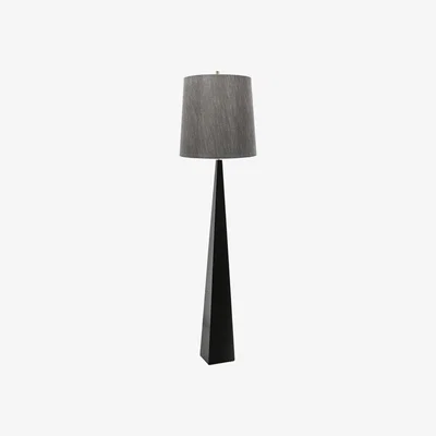 Olivia's Elstead Ascent 1 Light Floor Lamp Black