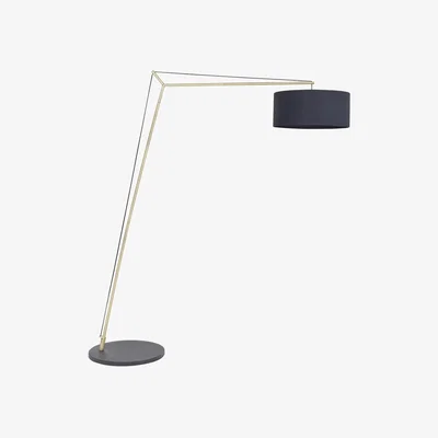 Olivia's Olivia's Alva Floor Lamp in Antique Brass | Outlet