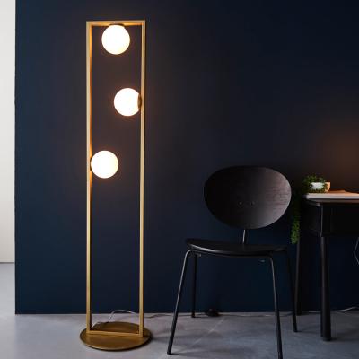 Olivia's Olivia's Paige Floor Lamp in Gold