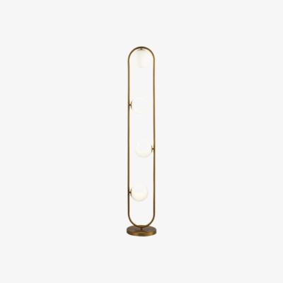 Olivia's Liang & Eimil Luca Brushed Brass Floor Lamp