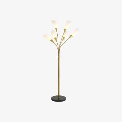Olivia's Eichholtz Gagnon Floor Lamp in Antique Brass