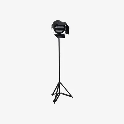 Olivia's Libra Clarky Black Tripod Base Floor Lamp
