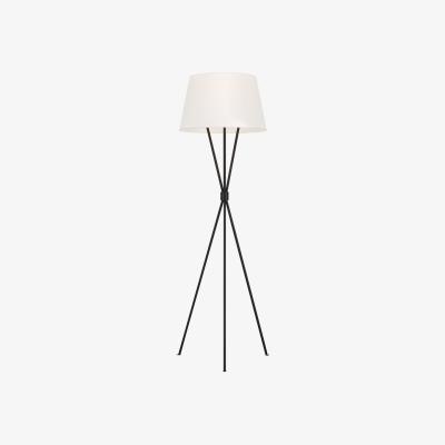 Olivia's Elstead Penny Floor Lamp Aged Iron