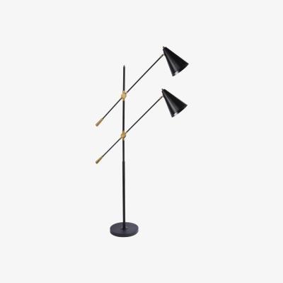 Olivia's Libra Mercer Twin Head Floor Lamp