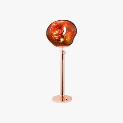 Olivia's Tom Dixon Melt Floor Light Copper