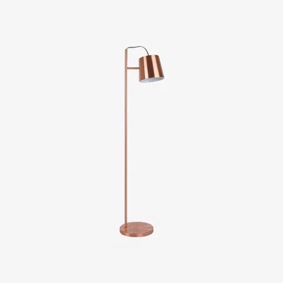 Olivia's Zuiver Buckle Head Floor Lamp Copper / Copper