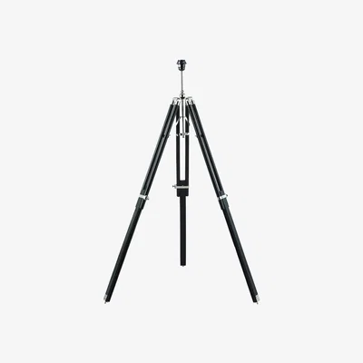 Perch and Parrow Morgan Tripod Floor Lamp & Linen Shade