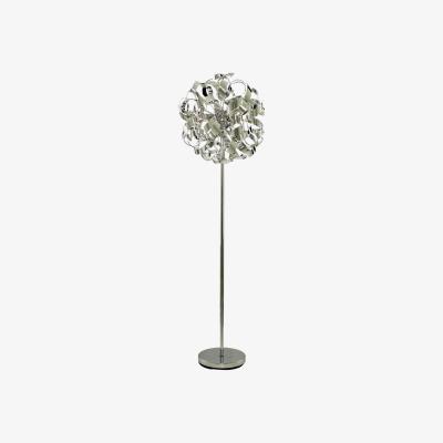 Pagazzi Lyndsay 4 Light Floor Lamp Chrome
