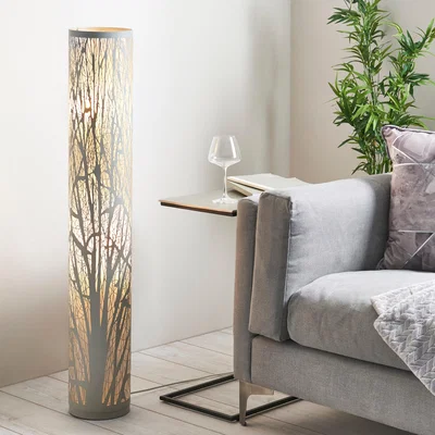 Pagazzi Mason 2 Light Grey Floor Lamp