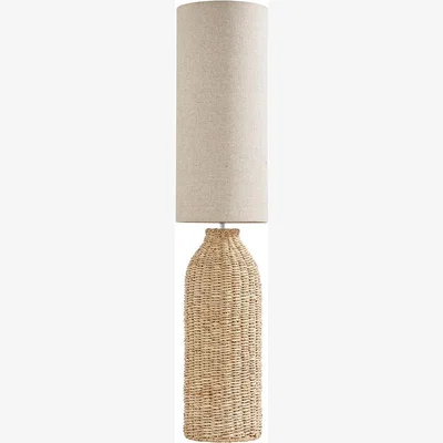 Pagazzi Joyce Natural Woven Floor Lamp
