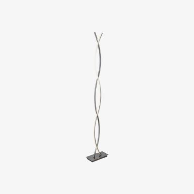 Pagazzi Searchlight Platt LED Floor Lamp Polished Chrome