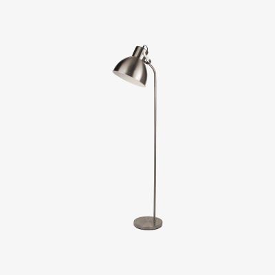 Pagazzi Corey Satin Nickel 180cm Floor Lamp
