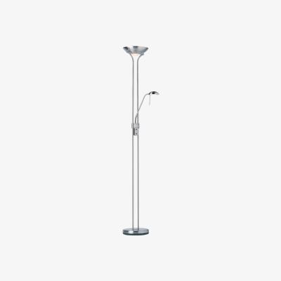 Pagazzi Piza Mother & Child Floor Lamp Satin Chrome