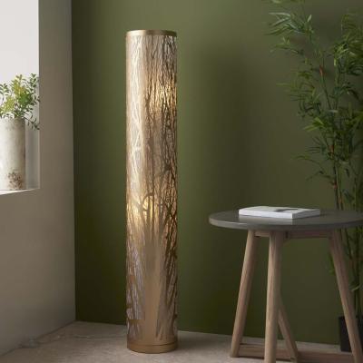 Pagazzi Mason Antique Brass Floor Lamp